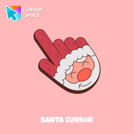 Santa cursor pointer cursor